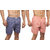 Neska Moda Men Premium Pack Of 2 Elasticated Cotton Pink and Grey Boxers With 1 Back Pocket XB127andXB131