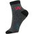 Neska Moda Men and Women 3 Pairs Multicolor Terry Cotton Ankle Length Socks S618