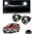 Trigcars Chevrolet Tavera Car High Power Fog Light With Angel Eye