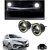 Trigcars Toyota Etios Old Car High Power Fog Light With Angel Eye