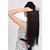 PARAM 3 Clip based Synthetic Straight Hair Extension Black Color
