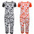 Eazy Trendz Baby Girls Gorgeouse Floral Printed Half Sleeve Top  Bottom Tshirt and Pant Super Set of 2