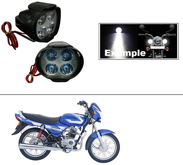 bajaj ct 100 led light