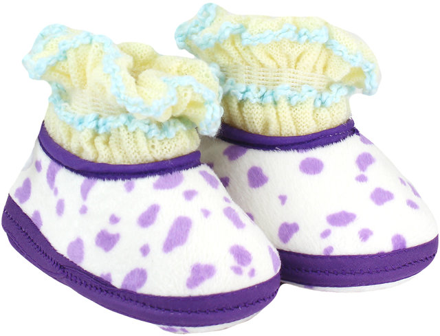 baby fur booties