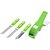 Rotek Combo Set of Vegetable Cutter with Deluxe Knife and Vegetable Peeler - Color May Vary