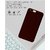 ECellStreet Texture Leather Pattern Soft Cusion Padding Case Back Cover For Comio S1 - Brown