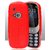 ECellStreet Case with SF Coated Non Slip Matte Surface and Excellent Grip for Nokia 3310 - Red