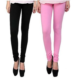 Pink Knit Eyelet Legging Set main image 0