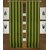Tejashwi traders Green crush Door curtains set of 4 (4x7)