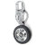 Faynci Premium Quality Toyota Spinning Tyre Rotary Wheel Locking Metal Prestigious Toyota lover Keychain