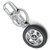 Faynci Premium Quality Toyota Spinning Tyre Rotary Wheel Locking Metal Prestigious Toyota lover Keychain