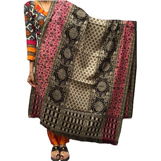 Pure Woolen Warm Women Shawl For Extreme Winters-Heavy Wool Instant Hot Exactly As Shown