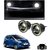 Trigcars Hyundai Eon Car High Power Fog Light With Angel Eye