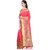 TexStile sarees womens Party wear Designer Sarees with Blouse Pieces(Light Pink Sari)