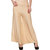 BuyNewTrend Beige Pink Plain Lycra Palazzo Pant For Women (Pack of 2)