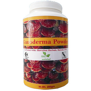 Hawaiian Herbal Ganoderma Powder 200 Grams(Buy 1 Ganoderma Powder  Get 1 Same Drops Free)