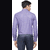 RG Designers Purple Solid Slim Fit Formal Shirt