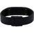 Led Rubber Magnet Black Color Digital Watch Adjustable Strap 6 month warranty