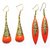 Stylish and Trendy Dangle  Drop Earrings from Evonista Collection, Pack of 2 Pair