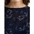 Miss Chase Women's Multicolored Round Neck Sleeveless Printed Crop Top