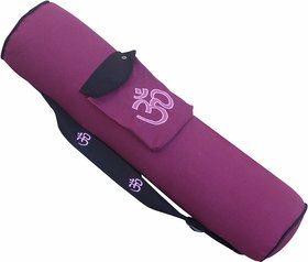 Ryan Overseas Cotton Yoga Mat Bag(Om Embroidery)