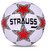 Strauss Budding Star Football Size-5 (White/Red)