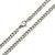 Mens Boys Silver Tone Curb Cuban Necklace Stainless Steel Chain 18-26inch