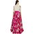 Women Wed Pink Color Flower Embroidered Semi Stitched Women's Lehenga Choli .