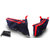 Mototrance Sporty Arc Blue Red Bike Body Cover For Enfield Electra
