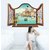 3D Fake Window Water Sitting Room The Bedroom of Venice Background Wall Stickers - Multicolor