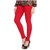 BuyNewTrend Pink Red Cotton Legging For Women-Pack of 2