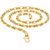 20' Inches Brass Gold Plated High Quality Chain for Men by Sparkling Jewellery