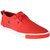 Aadi Men's Red Mesh Casual Shoes