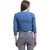 BuyNewTrend Light Blue Denim Blue Shrug/Jacket For Women