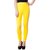 BuyNewTrend Red Yellow Cotton Legging For Women-Pack of 2