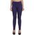 BuyNewTrend Purple Maroon Plain Full Length Woolen/Winter Legging For Women