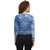 BuyNewTrend Denim Light Blue 3/4th Sleeve Shrug/Jacket For Women