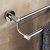 INDISWAN STAINLESS STEEL 2 FEET DOUBLE ROD TOWEL HOLDER (PACK OF 2)