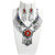 Jewelmaze Navratri Special Rhodium Plated Necklace Set -1110895 