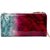 Envie Red and Blue Coloured Party Clutch