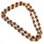Sparkling 24 inches Gold Plated Rudraksha Mala/Chain Necklace for Men and Women
