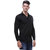 Balino London Black Comfort Fit Casual Poly-Cotton Shirt for Men
