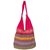 Fashion Bizz Beautiful Rajasthani Pink Multi Color Shoulder Bag Hand Bag