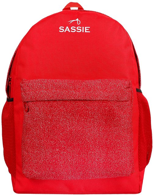 SASSIE Polyester 41L Black School and Travel Backpack Bag with 4  Compartments in Chennai at best price by Saravana Bags - Justdial