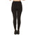 BuyNewTrend Plain Black White Maroon Full Length Churidar Legging For Women-Pack of 3
