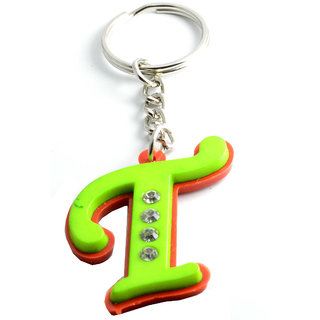 t letter keychain