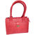 Exotic Collections Pink Color Plane PU Leather Handbag For Women's and Girls