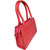 Exotic Collections Pink Color Plane PU Leather Handbag For Women's and Girls