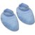 Tumble Blue Polka Dot Baby Booties - 0 to 6 Months