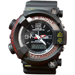 s shock titanium watch